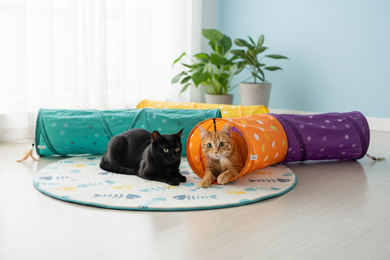 Cat Play Mats & Tunnels