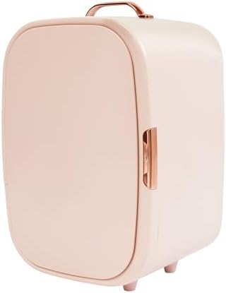 12L Skincare Fridge - Portable Mini Cosmetic Refrigerator with Cooling & Heating, Adjustable Shelves for Makeup, Perfumes, Facial Masks & Lipsticks - Compact Beauty Storage (White)