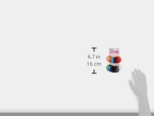 Goody Girls Ouchless Elastics, 2 mm, 72 Count (Pack of 3)