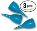 Flossaid Gum Massager Replacement Tips (3 Pack, Tips Only)