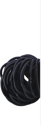 Goody Ouchless Hair Elastics, Black, 36 Count (Pack of 2)