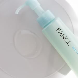 FANCL Mild Cleansing Oil, Japanese Facial Cleansing Oil, Makeup Remover, Oil Cleanser, 100% Preservative Free, Clean Skincare for Sensitive Skin (2, Blue)