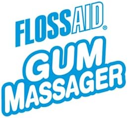 Flossaid Gum Massager Replacement Tips (3 Pack, Tips Only)