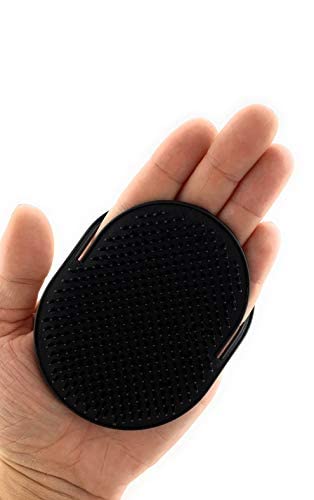 GENTS Palm Hair Brushes – Colorful Portable Styling Combs for All Hair Types, Ergonomic Grip for Easy Use, Set of 8 – Made in USA