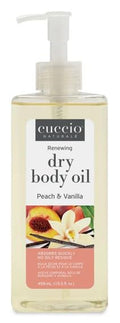 Cuccio Dry Body Oil 15.5 oz - Peach & Vanilla (Renewing)