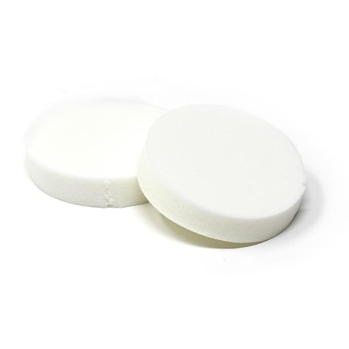 Amazon Basics Cosmetic Foam Rounds, 12 Count, Pack of 1