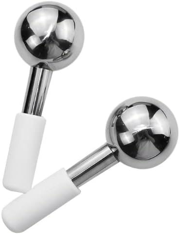 Ice Globes for Facials Stainless Steel Ice Globes Instantly Reduce Puffiness, Tighten Pores and Sinus Relief, Face Globes for Facial Massages and Daily Beauty Routines
