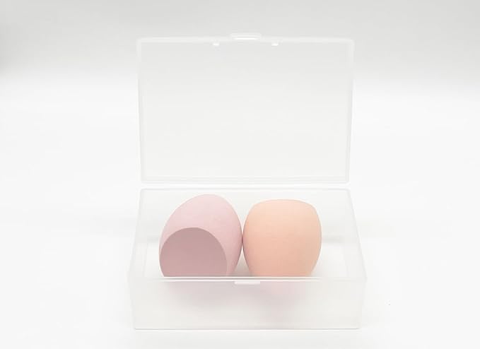 travel transparent cotton pads/swabs large capacity storage box with PP(polypropylene) material, easy to use and take,beautiful design, muti-purpose, moisture-proof and dust-proof (Travel)