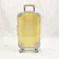 HBZGTLAD 10pcs false eyelashes packaging box pink luggage lashes suitcase mink lashes packing fluffy and curly case empty (yellow)