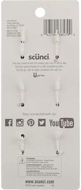 Scunci Beauty Octopus Jaw Size 6pk Scunci Efforless Beauty 4cm Octopus Jawclips, 6 Pack