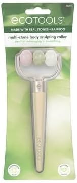 Stone Body Roller with Rose Quartz, Jade & White Jade by EcoTools