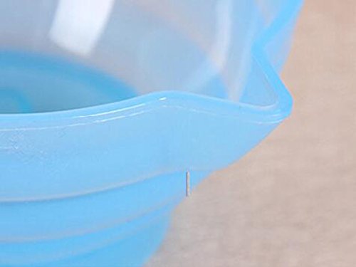 3PCS Plastic Hair Dye Tint Bowl Professional Beauty Salon Hairdresser Coloring Bowl DIY Hair Essence Treatment Special Bowl of Hair Oil Salon Dedicated Dyeing Tools Color Random