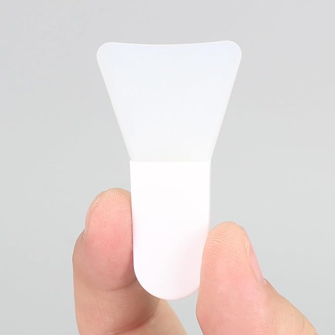6pack Face Mask Applicator Brushes, Mini Soft Silicone Eye Mask Spatula Brush, Makeup Skincare Applicators, Small Mask Tools for Eye Facial Mud Clay Mask Paste Gel Body Cream Lotion Butter