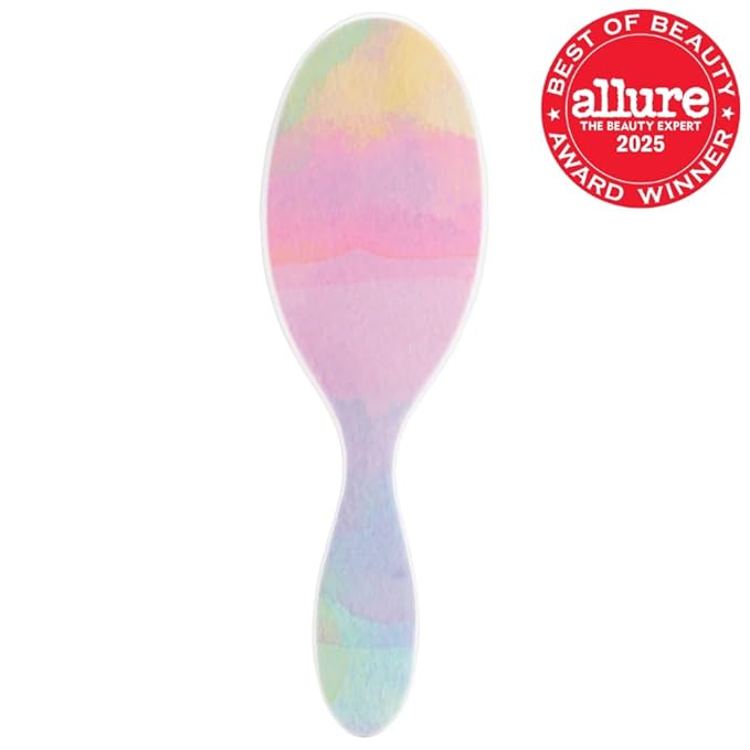Wet Brush Original Detangler Hair Brush, Color Wash, Stripes, Ultra-Soft IntelliFlex Bristles - Detangling Hairbrush Glides Through Tangles For Wet, Dry & Damaged Hair, Women & Men
