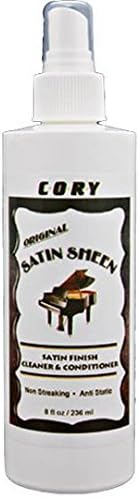 Cory Satin Sheen Piano Cleaner and Conditioner 8oz Bottle