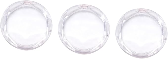 LIFKOME 3pcs False Eyelash Organizer Case Plastic Eyelash Holder Storage Boxes for Daily Use