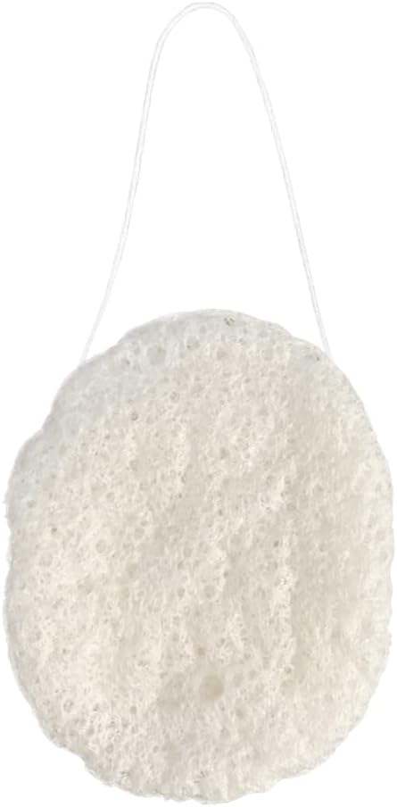 Wildpier Beauty Exfoliating Konjac Sponge - Exfoliating Body Scrubber, Natural Exfoliating Facial Scrubber Sponge for Sensitive Skin, Body Scrubber Exfoliator, Shower Scrubber for Body, Biodegradable