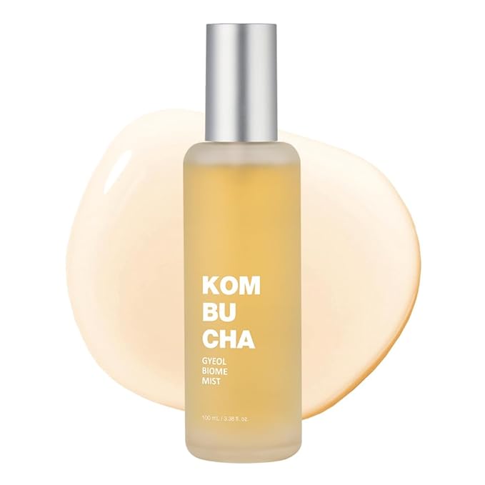 Elishacoy | Kombucha Gyeol-Biome Mist 100 ml / 3.38 fl oz – Hydrating Face Mist with 506-Hour Fermented Kombucha, Vegan Cooling & Moisture Spray for All Skin Types