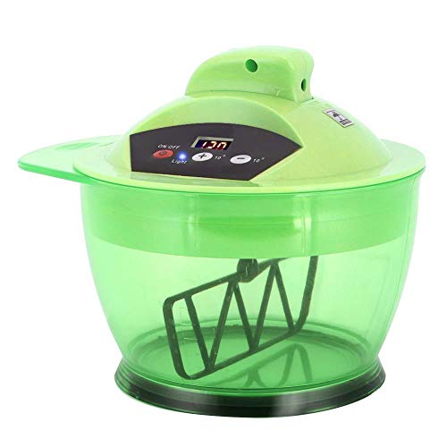 ZJchao Hair Color Mixing Bowl Automatic Electric Hair Dye Mixer Professional Coloring Tool for Salon Use Green Blender for Cream Dye Application