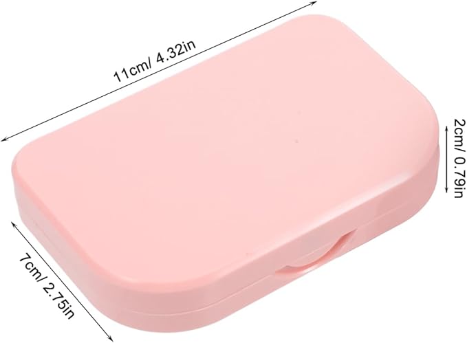 Eyelash Storage Box 3-Pack Reusable False Eyelash Organizer Case with Compact Travel Mirror Lightweight Cosmetic Lash Holder for Easy Portable Storage