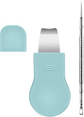 Blackhead Remover & Pimple Extractor Kit Dual-Ended Skin-Friendly Design for Sensitive Skin Professional Pore Cleanse & Acne Home Facial Care Tools with Stainless Steel Scraper (Blue-with Needle)