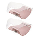 Baluue Palette Gloves 2-Pack Soft Comfortable Makeup Hand Gloves for Face Cream Dispensing Cosmetic Palette Protection