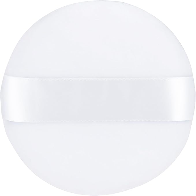 Body Powder Puff Extra Soft Large 3.95" Dusting Powder Puff for Women Bath and Face Makeup Setting Powder Applicator - Perfect for Talcum or Loose Powder, Big Beauty Sponge