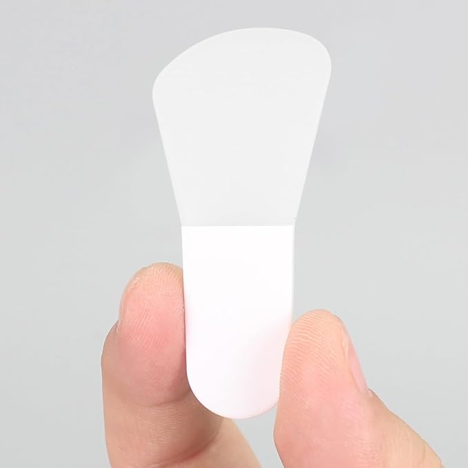 6pack Face Mask Applicator Brushes, Mini Soft Silicone Eye Mask Spatula Brush, Makeup Skincare Applicators, Small Mask Tools for Eye Facial Mud Clay Mask Paste Gel Body Cream Lotion Butter