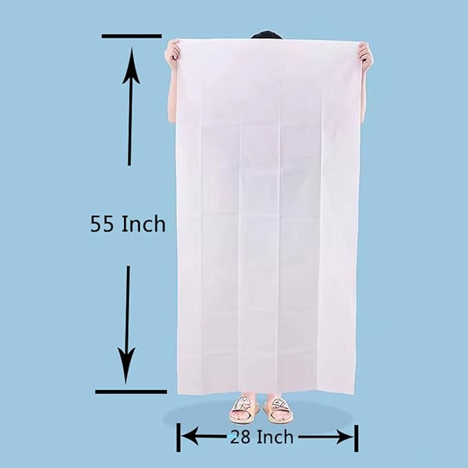 Compressed Towels Tablet Large 55x28 inches Gym Towel Barber Towel Cotton Disposable Portable Durable Tissue Reusable for Travel Camping Hiking Home Bathroom Beauty Salon Outdoor Sports
