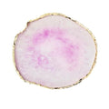 Resin Nail Art Palette Polish Makeup Palettes Nail Painting Mixed Color Palette (Purple)
