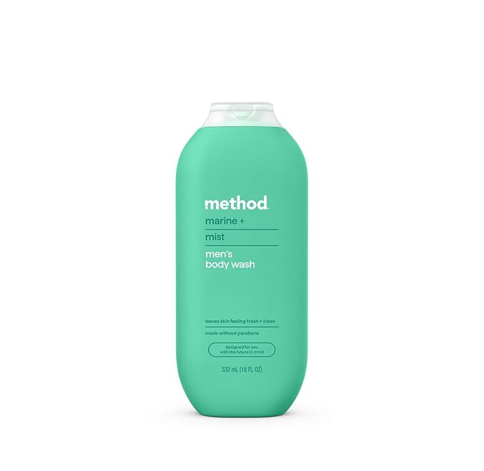 Method Body Wash, Marine + Mist, 18 oz