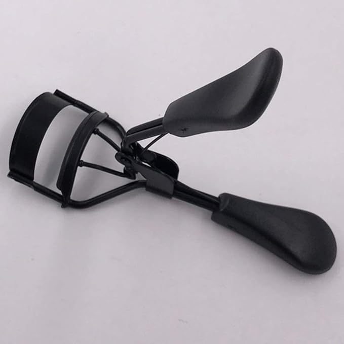 Black Portable Eyelash Curler - Crimps and Curls Lashes for Perfect,Portable Eyelash Curler Maker Eye Lashes Clip Women Beauty Cosmetic Tool Gift,Makeup Brushes and Tools