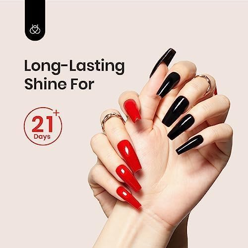 Beetles 3PCS Blooming Gel Nail Polish & No Wipe Base Top Coat Set, 15ML Shine Finish Long Lasting Top Base Gel Spreading Marble Effect Soak off UV LED Nail Art Gifts for Women Diy at Home