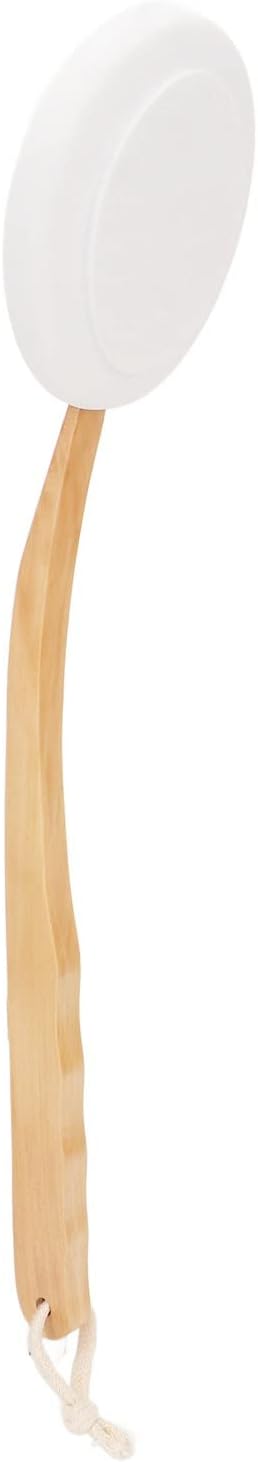 Back Lotion Applicator with Long Handle for Men and Women. Easy Application of Lotions and Shower Gels. Exfoliation and Skin Tool. Suitable for Home Use. Portable Design with 6 Replacemen