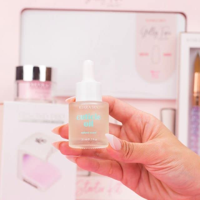 KIARA SKY Cuticle Oil - Hydrating, Nourishing & Moisturizing, Repair for Weak Damaged Nails 0.7 fl oz - Natural Scent