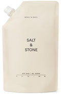 Salt & Stone Body Wash with Antioxidants for Deep Moisture | For Women & Men, Sulfate, Paraben, & Dye Free, Leaving Skin Soft and Hydrated | Neroli & Basil Refill 32 fl oz