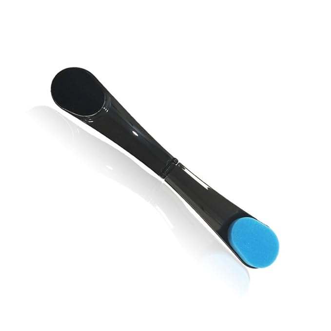 Self Tanning Back Scrub Brush Lotion Applicator Folding Sponge Applicator for Elderly Men Women Easy to Clean