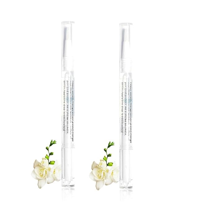 Nail Cuticle Oils Nutrition Oil Pen Nourishment Pens 2Pcs Jasmine Smell Cuticle Revitalizer for Agnail Nourish Skin Nail Care