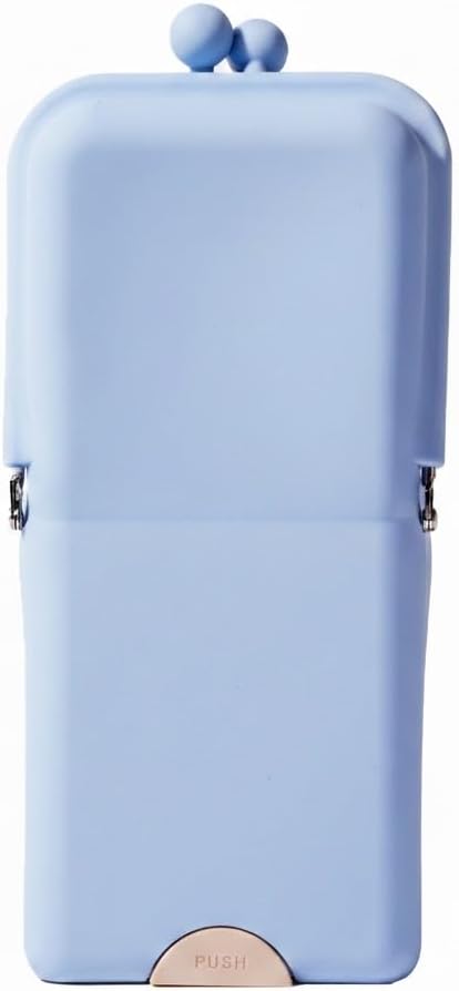 APT 1101 Makeup Brush Holder Travel Cosmetic Bag with Suction Base, Portable Cosmetic Organizer for Travel & Home, Organizer for Brushes, Beauty Tools & Accessories (Cloud Blue)