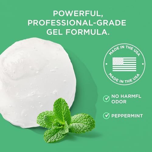 Lee Beauty 8oz Professional Gel Callus Remover for Feet - Peppermint Fast-Acting Formula, Extra Strength for Cracked Heels & Dead Skin (Pack of 1)