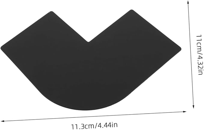 NOLITOY Hairline and Beard Shaping Tool Precision Guide Card for Symmetrical Hairline Design and Beard Styling Material Easy to Use Shape Template
