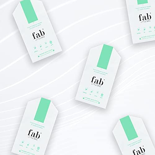 Fab Little Bag Feminine Hygiene Disposable Bags Set for Tampons and Sanitary Pads, Feminine Care Products Kit, Comes with 100 Bags and the Dispenser