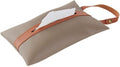 Tissues Box PU Leather Facial Paper Storage Case Rectangular Organizer Holder Decor with Hanging Strip for Kitchen Restaurant Countertops Bedroom Dressers Night Stands Desks (Brown)
