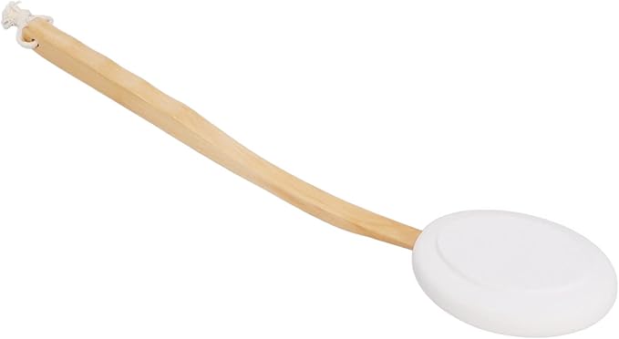 Back Lotion Applicator with Long Handle for Men and Women. Easy Application of Lotions and Shower Gels. Exfoliation and Skin Tool. Suitable for Home Use. Portable Design with 6 Replacemen