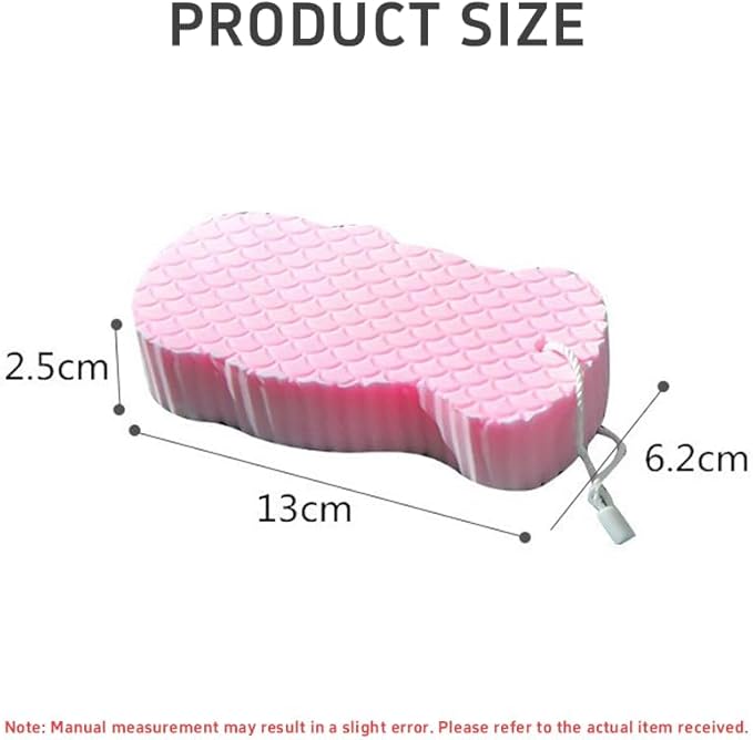 Magic Exfoliating Bath Sponge – Ultra Soft & Skin-Friendly, Reusable Dead Skin Remover for All Skin Types – Gentle Exfoliation for Men & Women