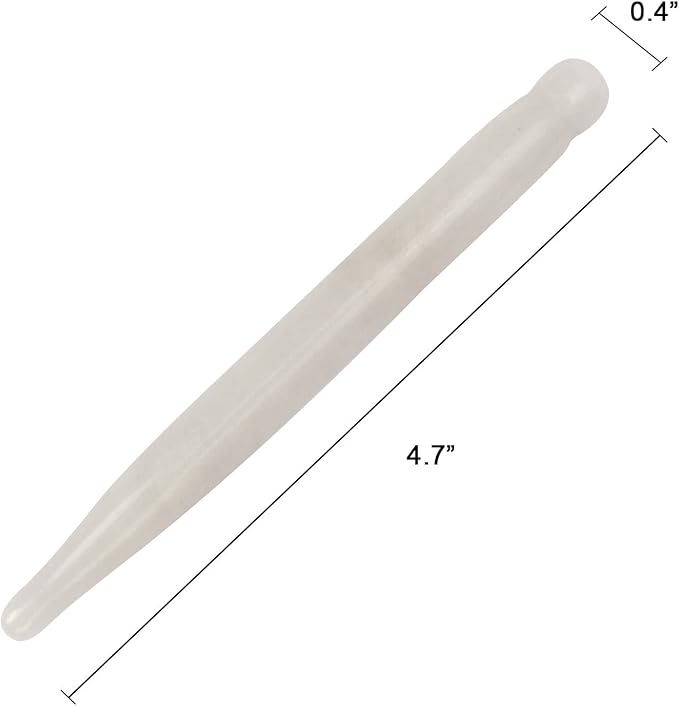 ideayard Gua Sha Pen Scraping Massage Wand Tool Acupuncture Pen Therapy Stick Point Treatment Whit Jade