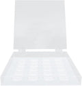 False Eyelash Storage Case Single-layer Acrylic Eyelash Packing Box with Flip Cover Organizer and Display Holder
