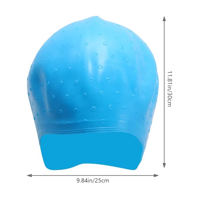 Hair Coloring Cap for Highlights with Pulling Needle Hair Dyeing Tool for Salon and Home Use 11.02X7.87 Inches Precise Highlighting Accessories