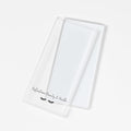 Acrylic Eyelash Storage Box - Eyelash Extension Organizer Box - Lash Organizer Tiles for Lash Extension - Perfect for Eyelash Holder, Eyelash Case and Eyelash Storage Case (clear & white)
