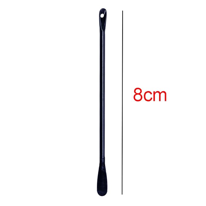 200 Disposable Plastic Blackhead Remover Tool Double Headed Cotton Swabs Stick Blackhead Extractor Removal Stick Pimple Popper Tool Beauty Tool, Black